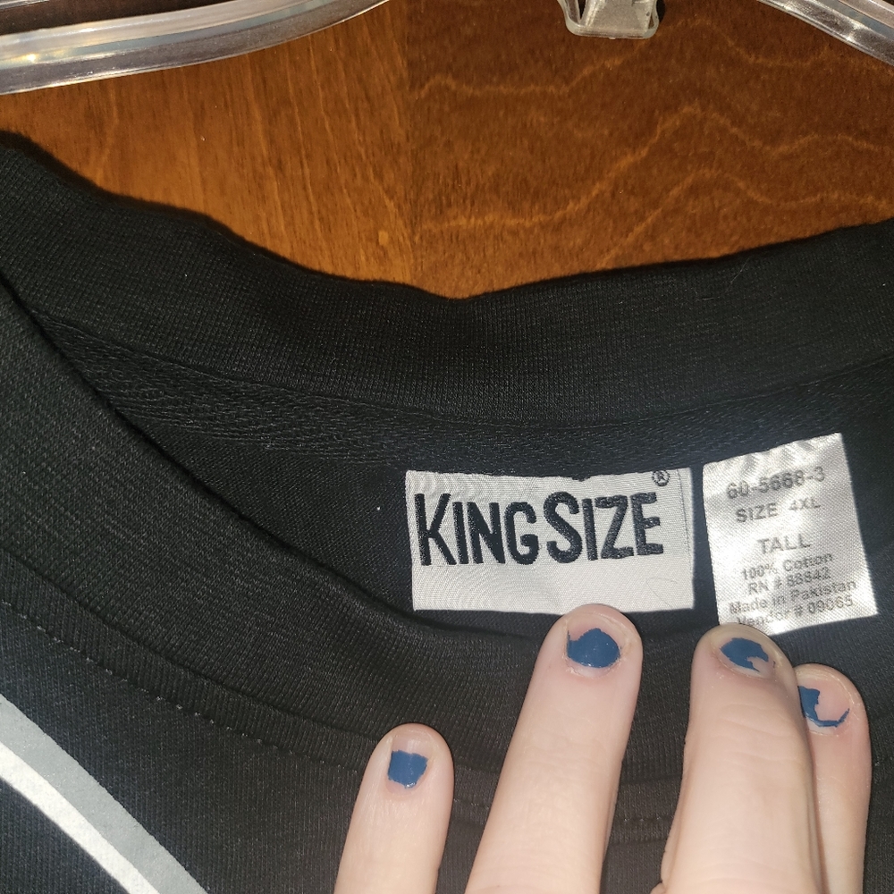 King Size Firefighter style T-shirt 4XLT